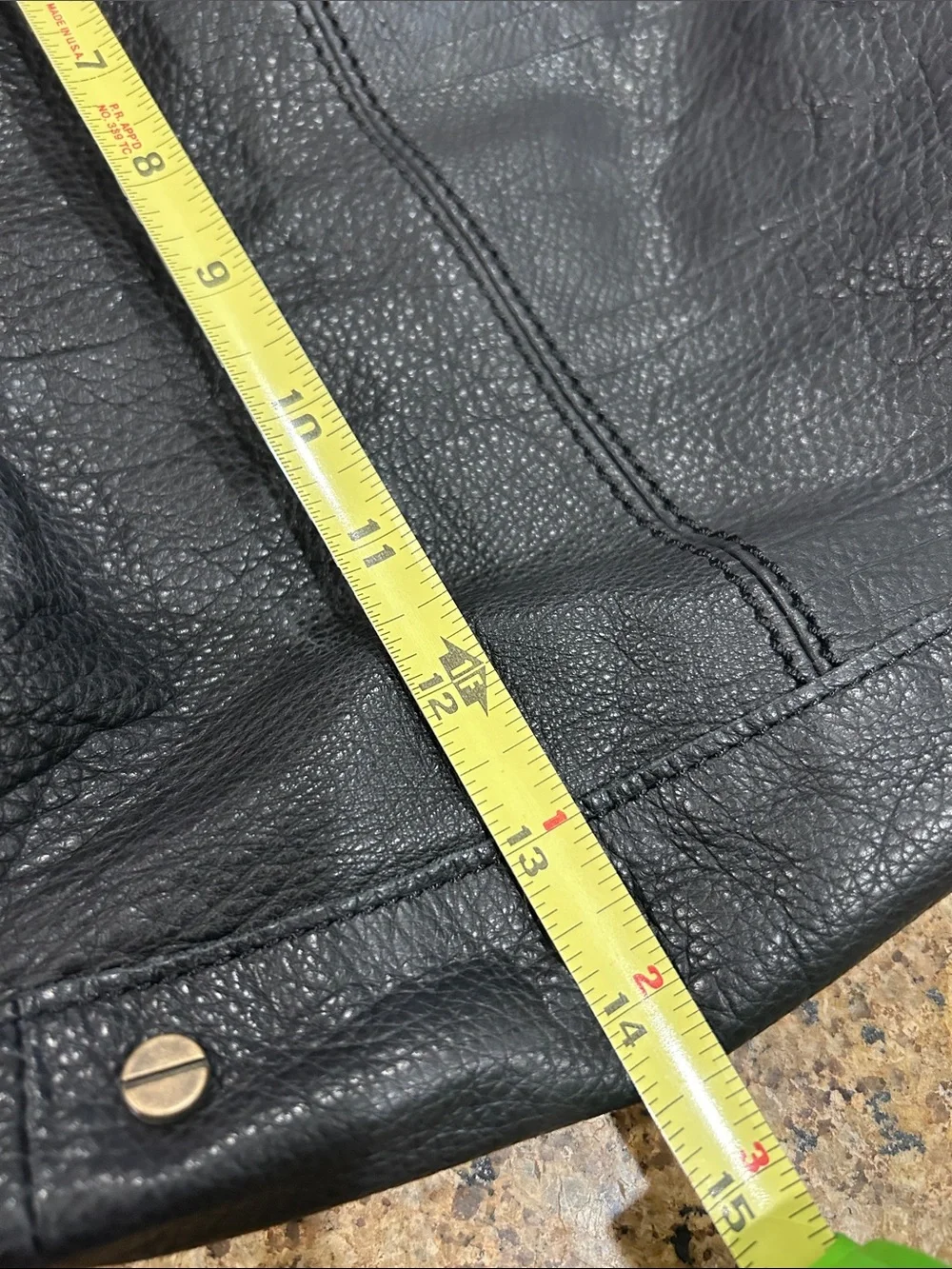 Liebeskind Black Leather Hobo with Brass Hardware Whimsigoth, dark fairy,Grunge
